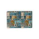 Lagoon Current Tapa Cloth Desk Mat - The Global Wanderer