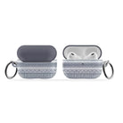 Light Blue African Blanket AirPods Case - The Global Wanderer