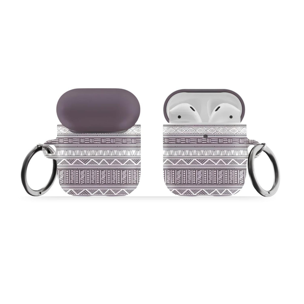 Light Purple African Blanket AirPods Case - The Global Wanderer