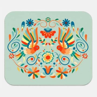 Mexican Otomi Print Mouse Pad - The Global Wanderer