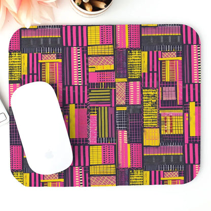 Ghanaian Kente Cloth Mouse Pad - The Global Wanderer