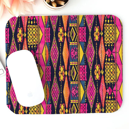 Ghanaian Kente Cloth Mouse Pad - The Global Wanderer