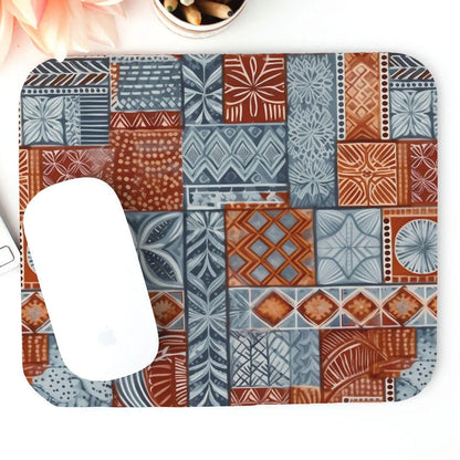 Pacific Islands Tapa Cloth Mouse Pad - The Global Wanderer