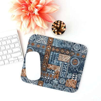 Pacific Islands Tapa Cloth Mouse Pad - The Global Wanderer