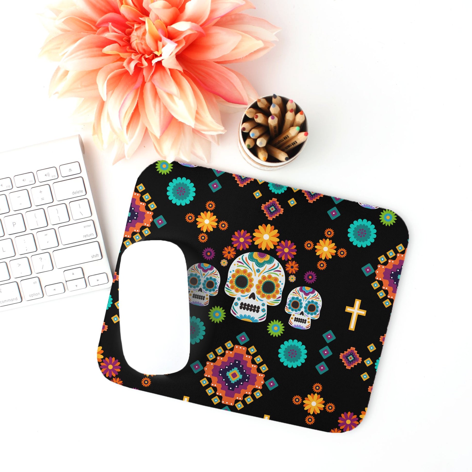 Mexican Day of the Dead Mouse Pad - The Global Wanderer