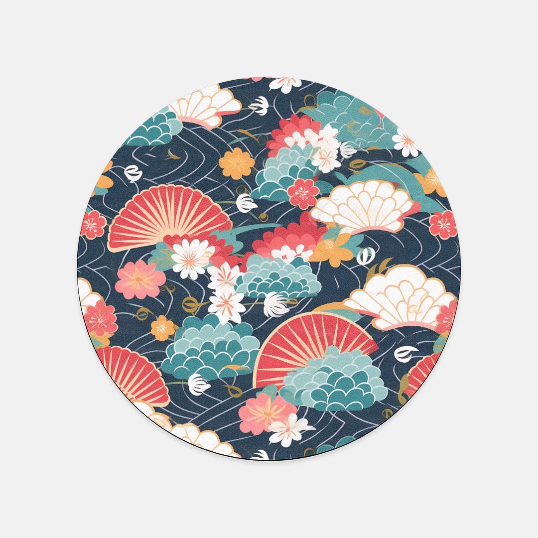 Japanese Origami Mouse Pad