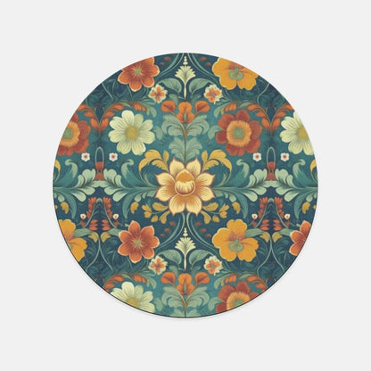 Norwegian Rosemaling Mouse Pad