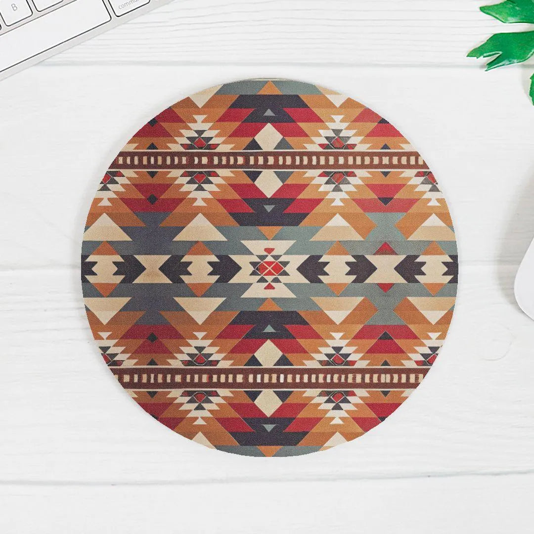 Native American Sunset Mouse Pad - The Global Wanderer