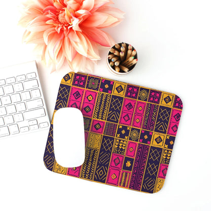 Ghanaian Kente Cloth Mouse Pad