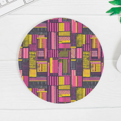 Ghanaian Kente Cloth Mouse Pad - The Global Wanderer