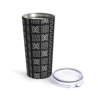 African Mud Cloth Tumbler