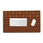 Ségou Clay Mud Cloth Desk Mat - The Global Wanderer