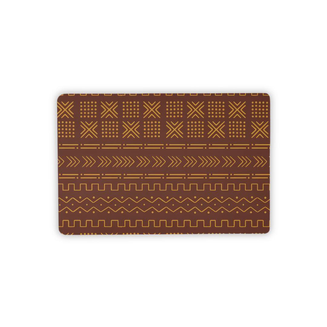Ségou Clay Mud Cloth Desk Mat - The Global Wanderer