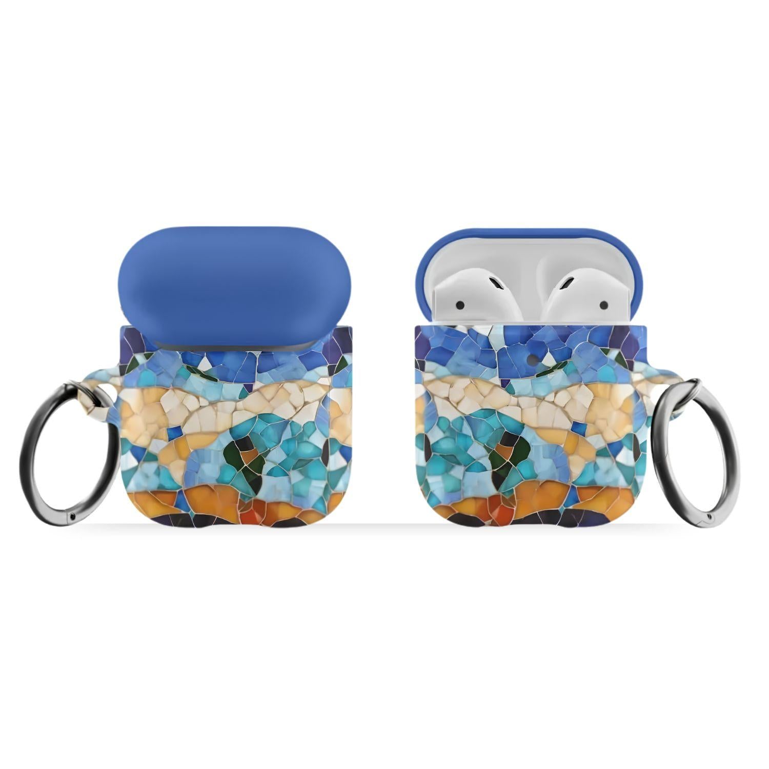 Sitges Tilewave Mosaic AirPods Case - The Global Wanderer