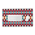 Surabaya Ember Ikat Desk Mat - The Global Wanderer