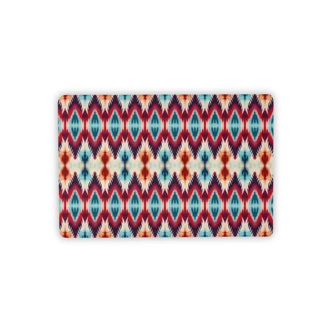 Surabaya Ember Ikat Desk Mat - The Global Wanderer