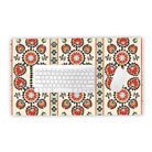 Tashkent Suzani Desk Mat - The Global Wanderer