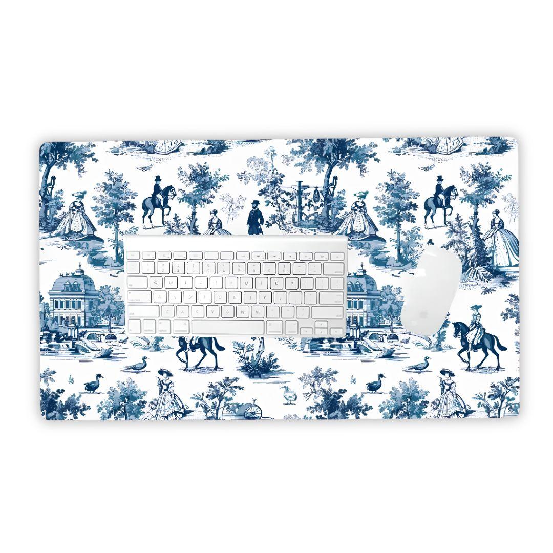 Toile de Versailles Desk Mat - The Global Wanderer