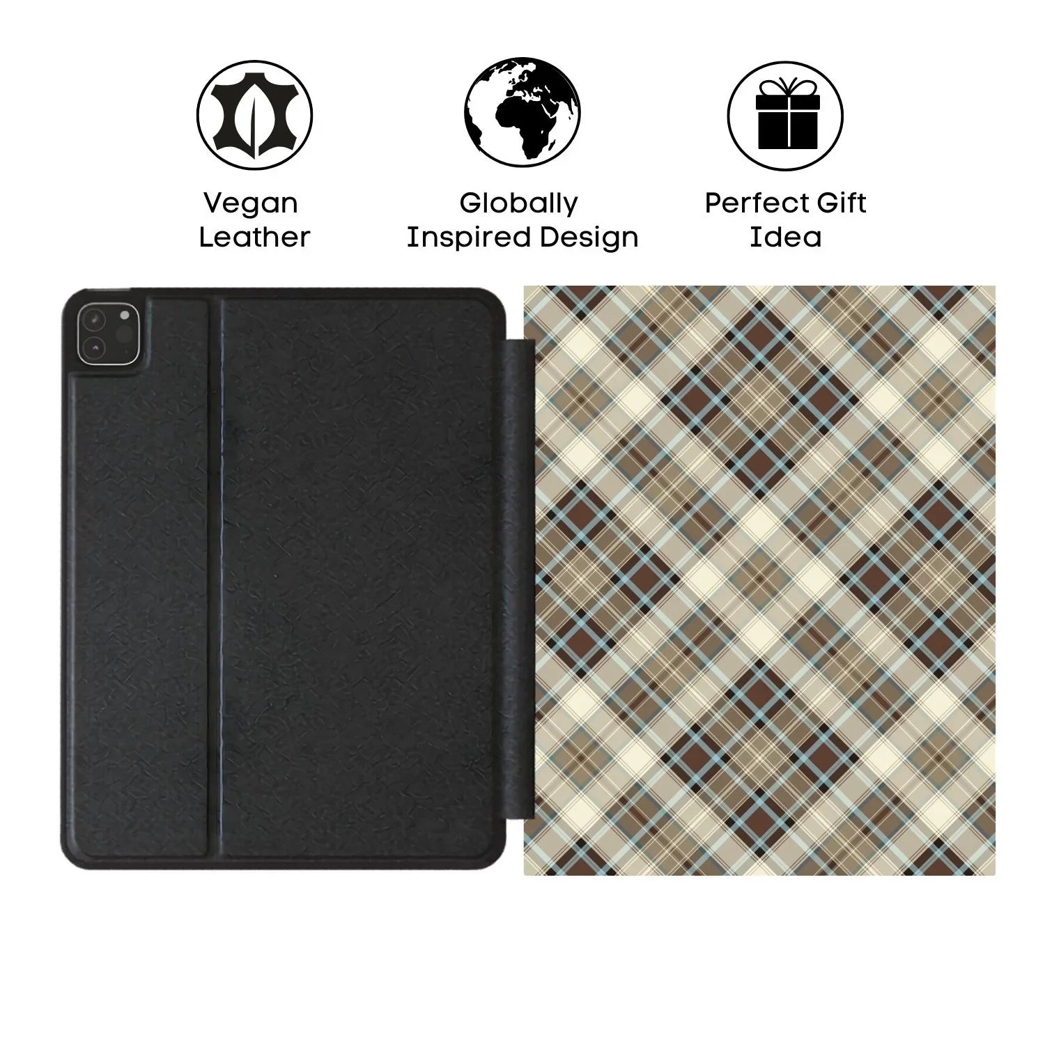 Aberdeen Oak Plaid iPad Case - The Global Wanderer