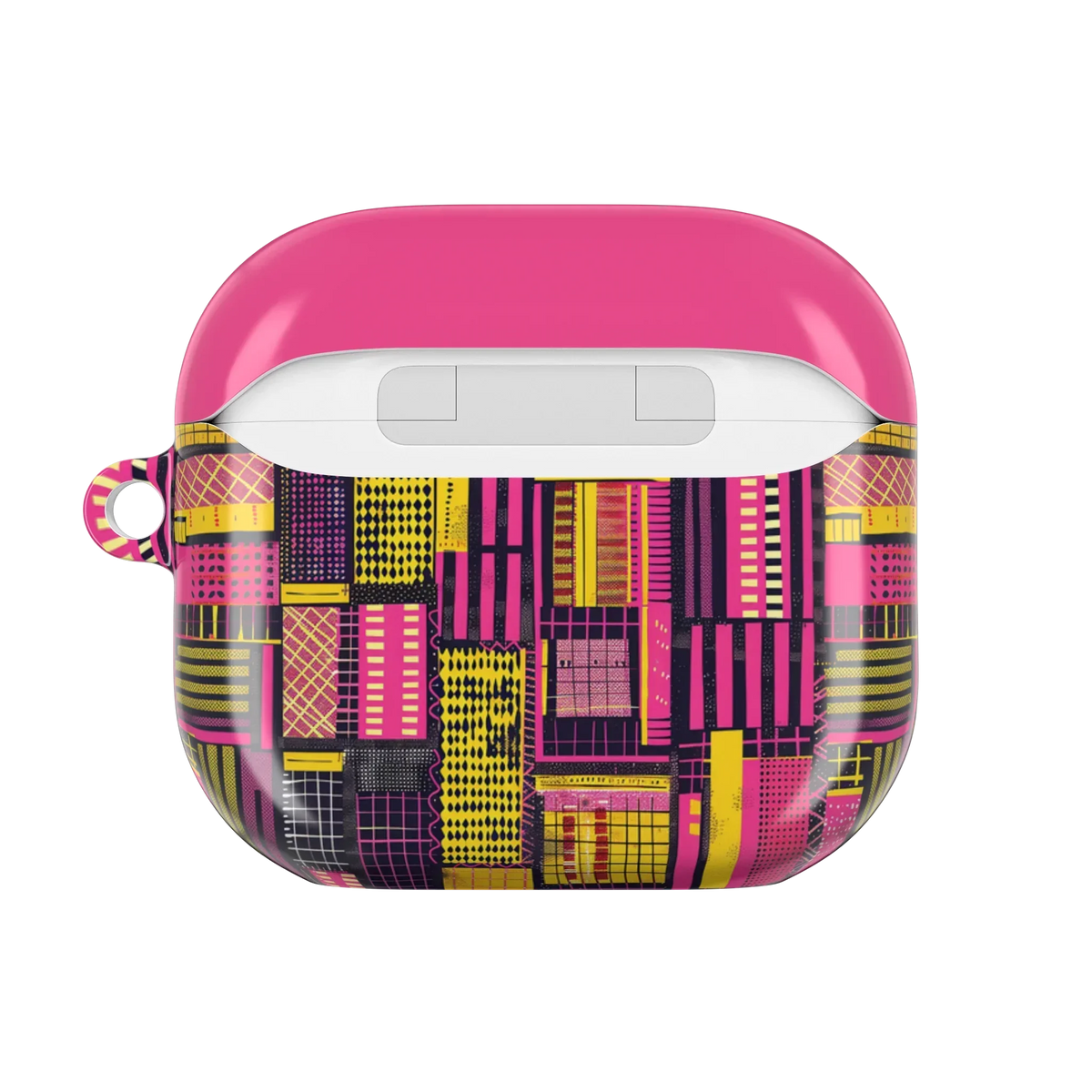 Accra Blush Kente Cloth AirPods 4 Case - The Global Wanderer