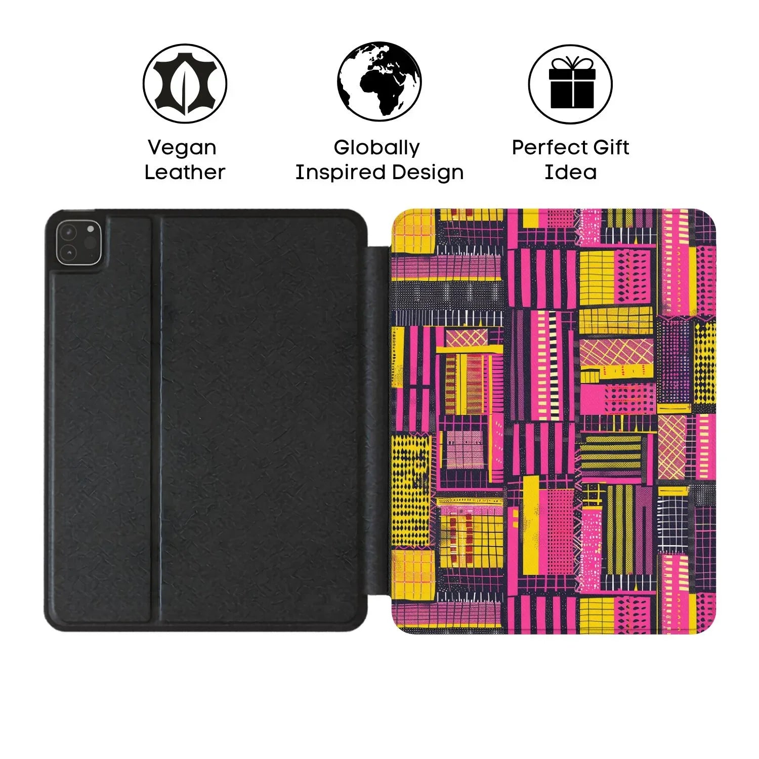 Accra Blush Kente Cloth iPad Case - The Global Wanderer