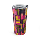 Accra Blush Kente Cloth Tumbler - The Global Wanderer