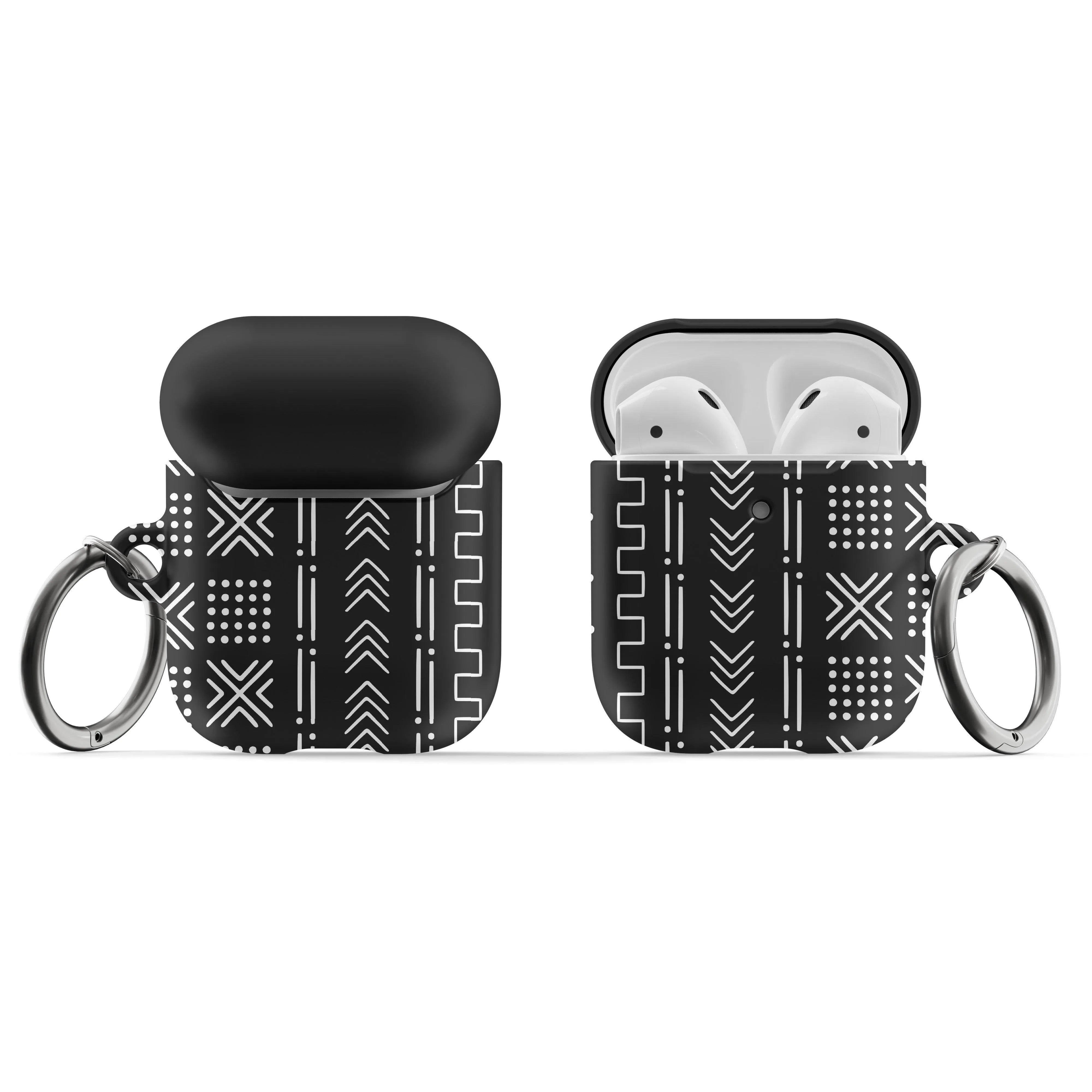 African Mud Cloth AirPod Case - The Global Wanderer