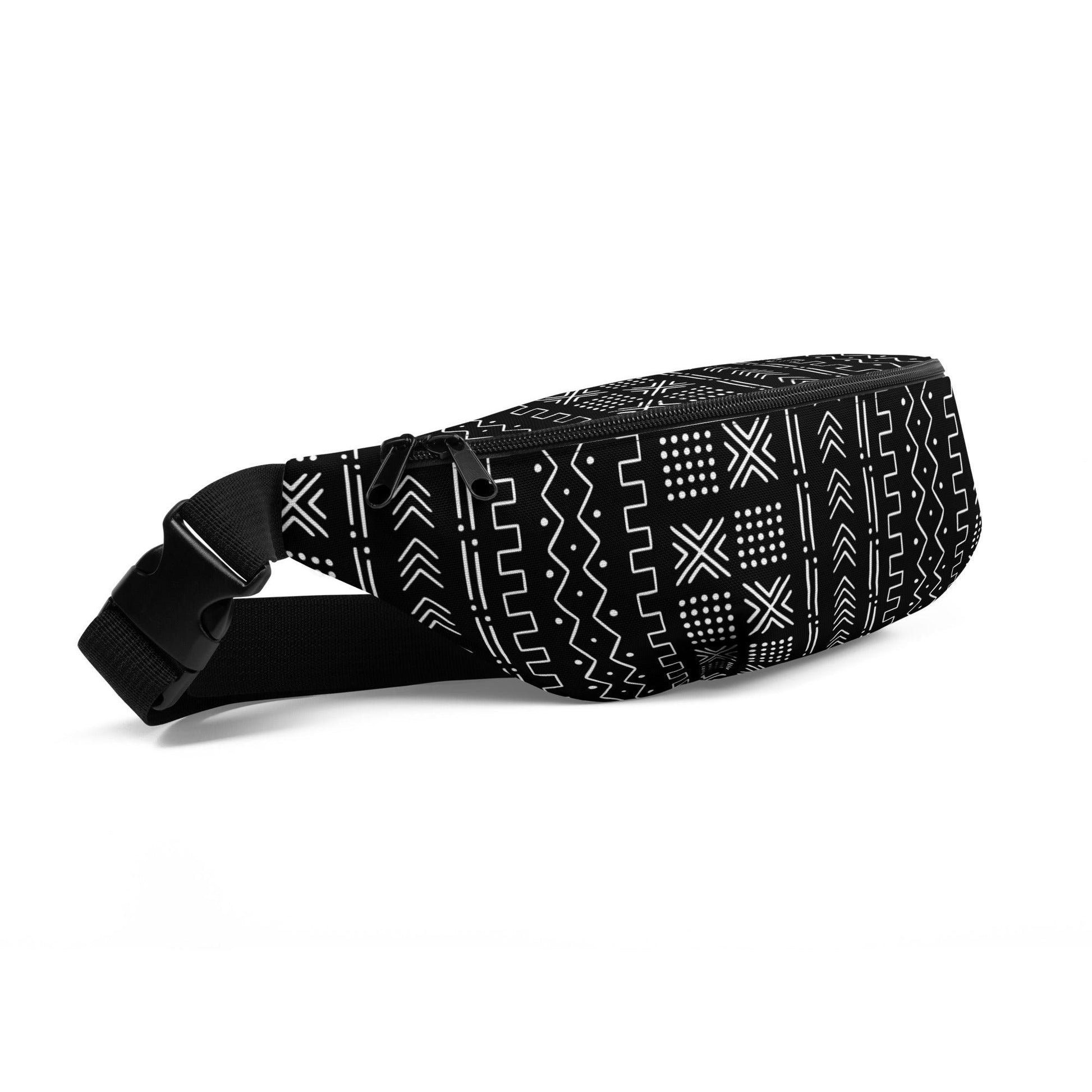 African Mud Cloth Fanny Pack - The Global Wanderer