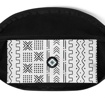 African Mud Cloth Fanny Pack - The Global Wanderer