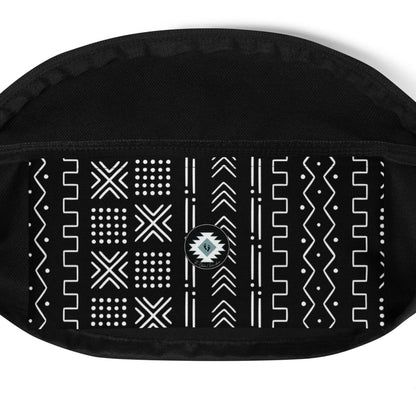 African Mud Cloth Fanny Pack - The Global Wanderer