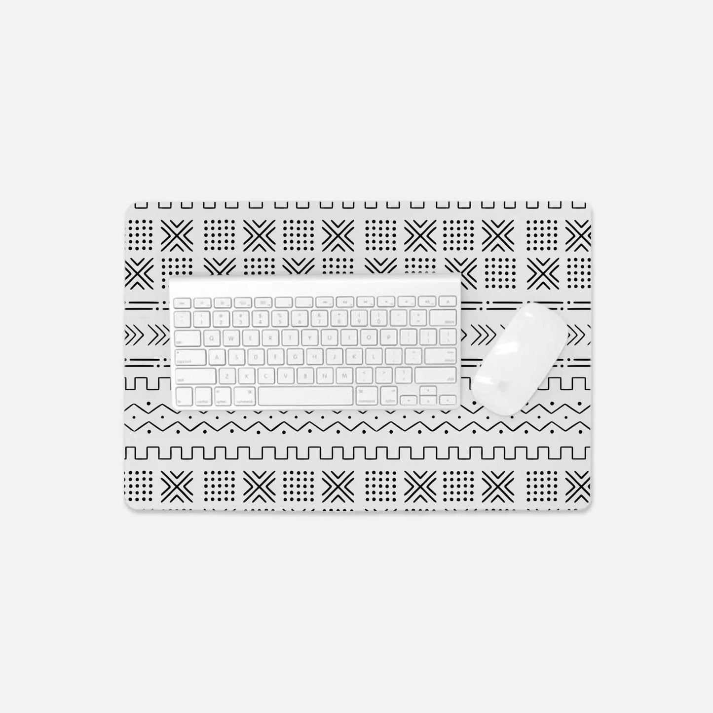 African Mud Cloth Print Desk Mat - The Global Wanderer