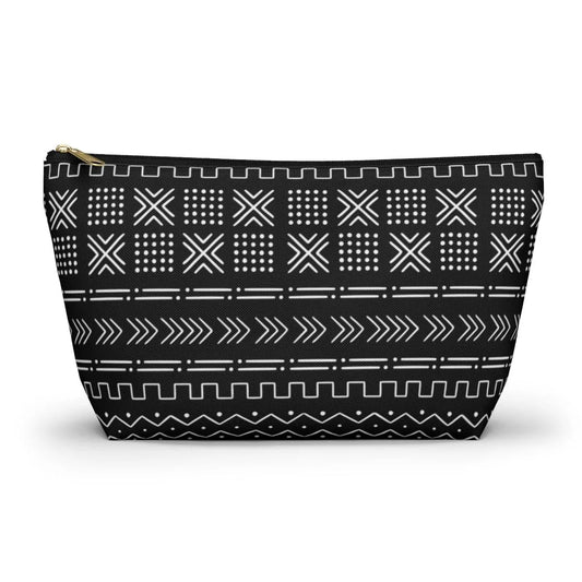 African Mud Cloth Print Pouch - The Global Wanderer