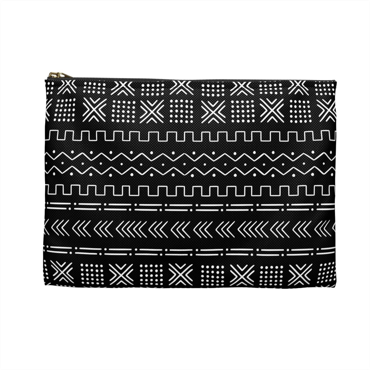 African Mud Cloth Print Pouch - The Global Wanderer