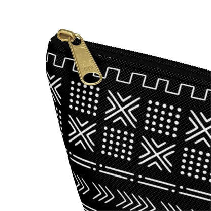 African Mud Cloth Print Pouch - The Global Wanderer