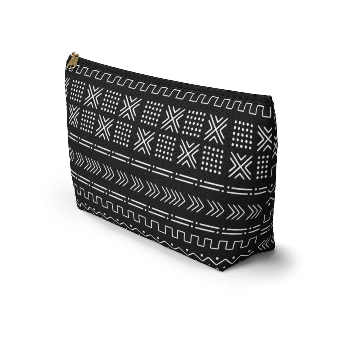 African Mud Cloth Print Pouch - The Global Wanderer