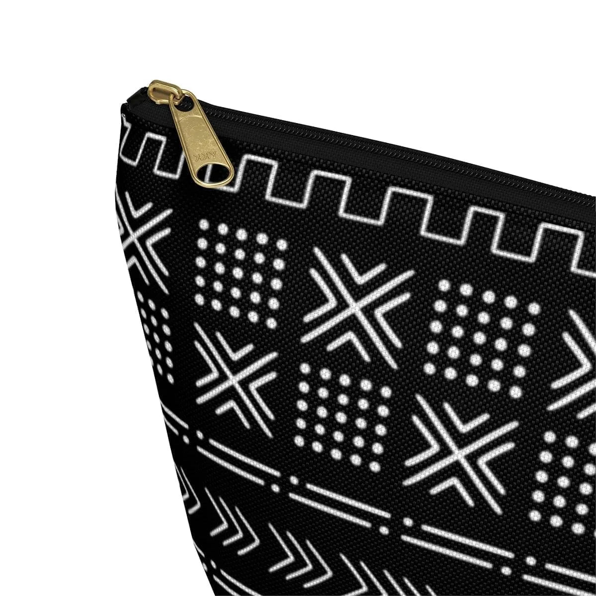 African Mud Cloth Print Pouch - The Global Wanderer