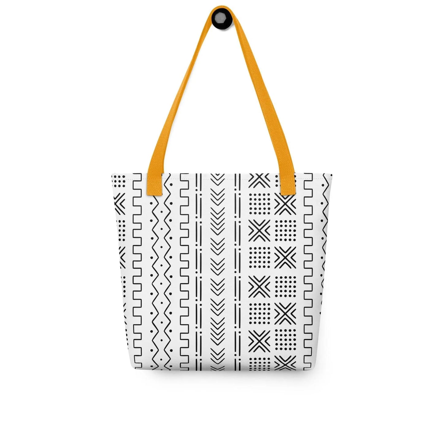 African Mud Cloth Print Tote Bag - The Global Wanderer