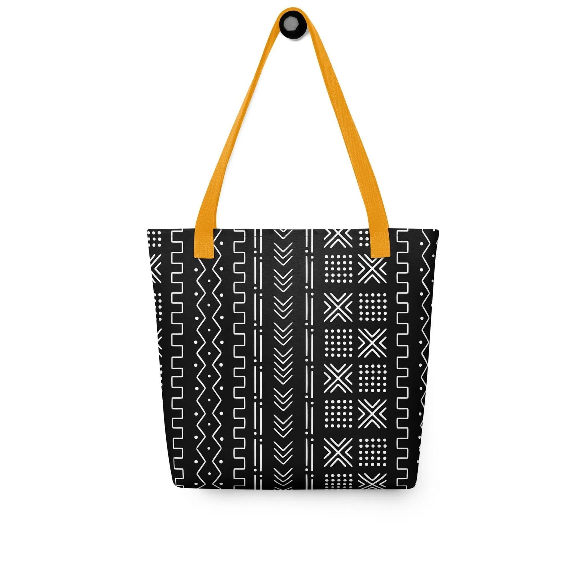 African Mud Cloth Print Tote Bag - The Global Wanderer