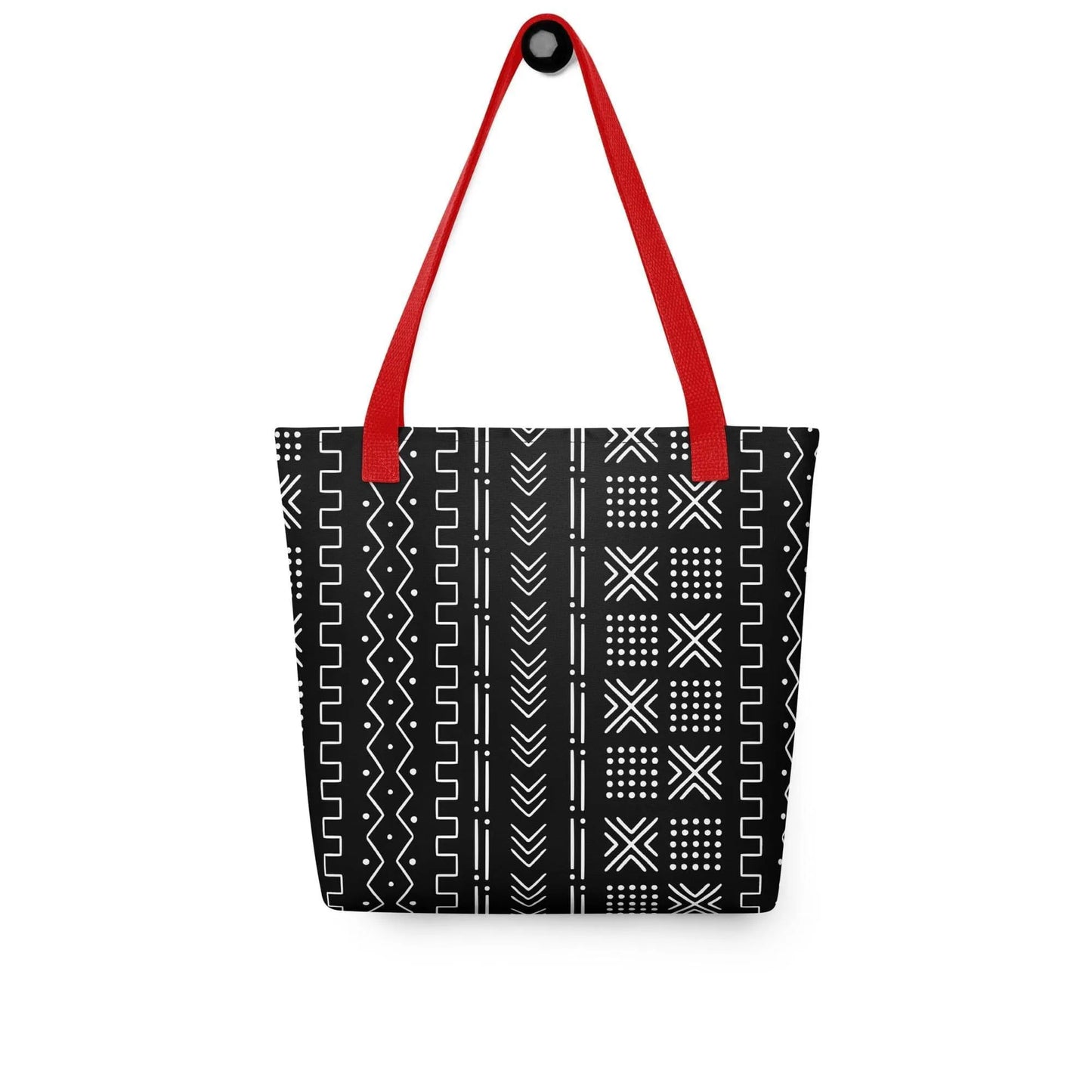 African Mud Cloth Print Tote Bag - The Global Wanderer