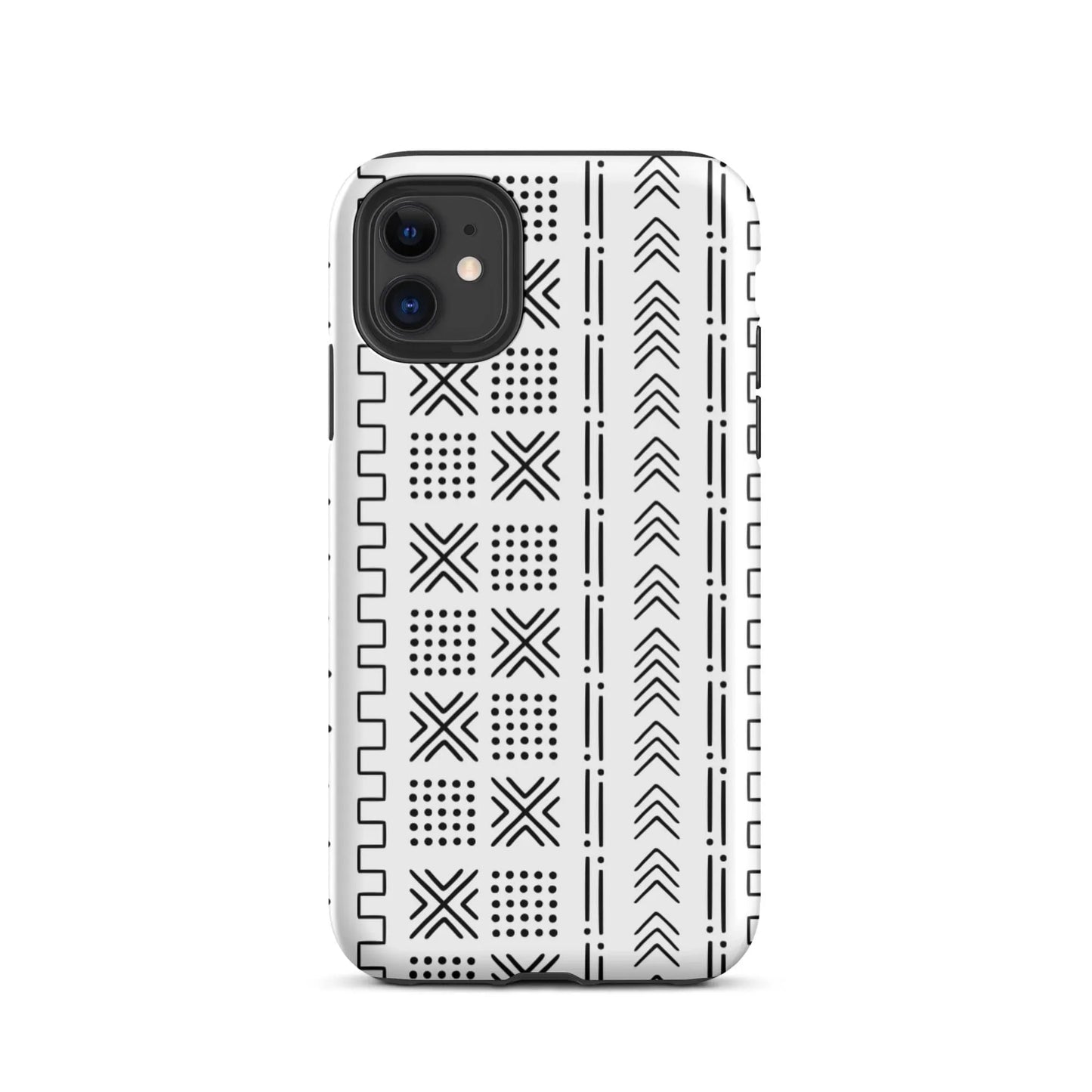 African Mud Cloth Tough MagSafe iPhone case - The Global Wanderer