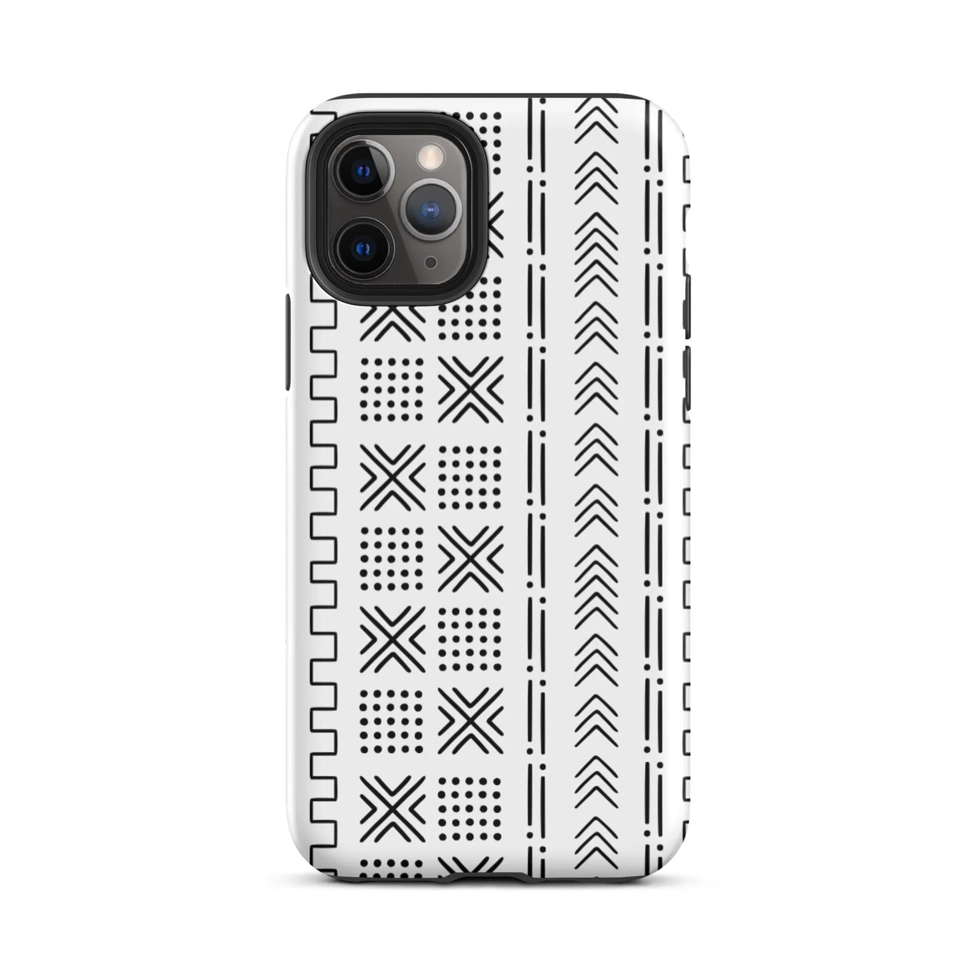 African Mud Cloth Tough MagSafe iPhone case - The Global Wanderer