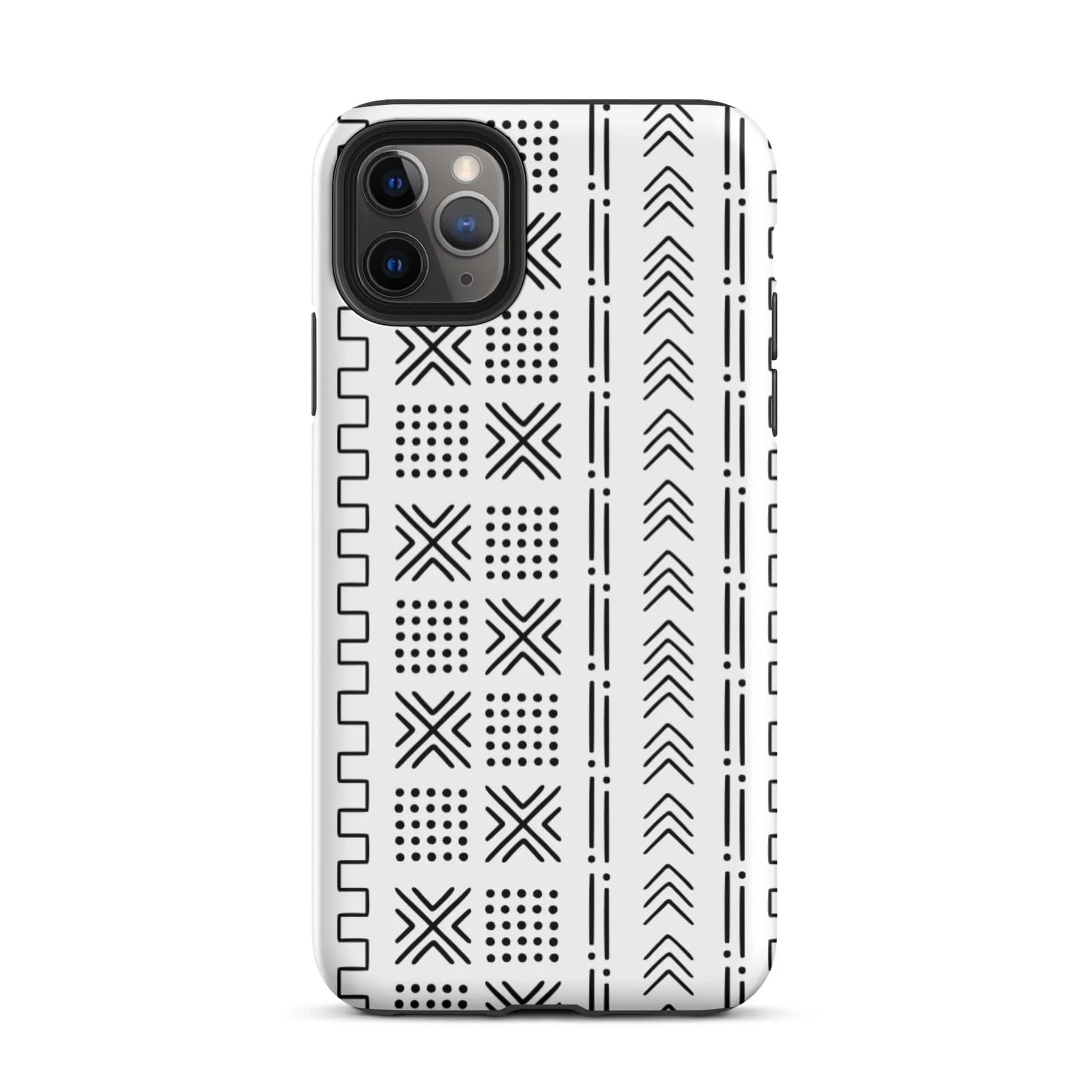 African Mud Cloth Tough MagSafe iPhone case - The Global Wanderer