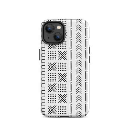 African Mud Cloth Tough MagSafe iPhone case - The Global Wanderer