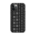 African Mud Cloth Tough iPhone® Case - The Global Wanderer
