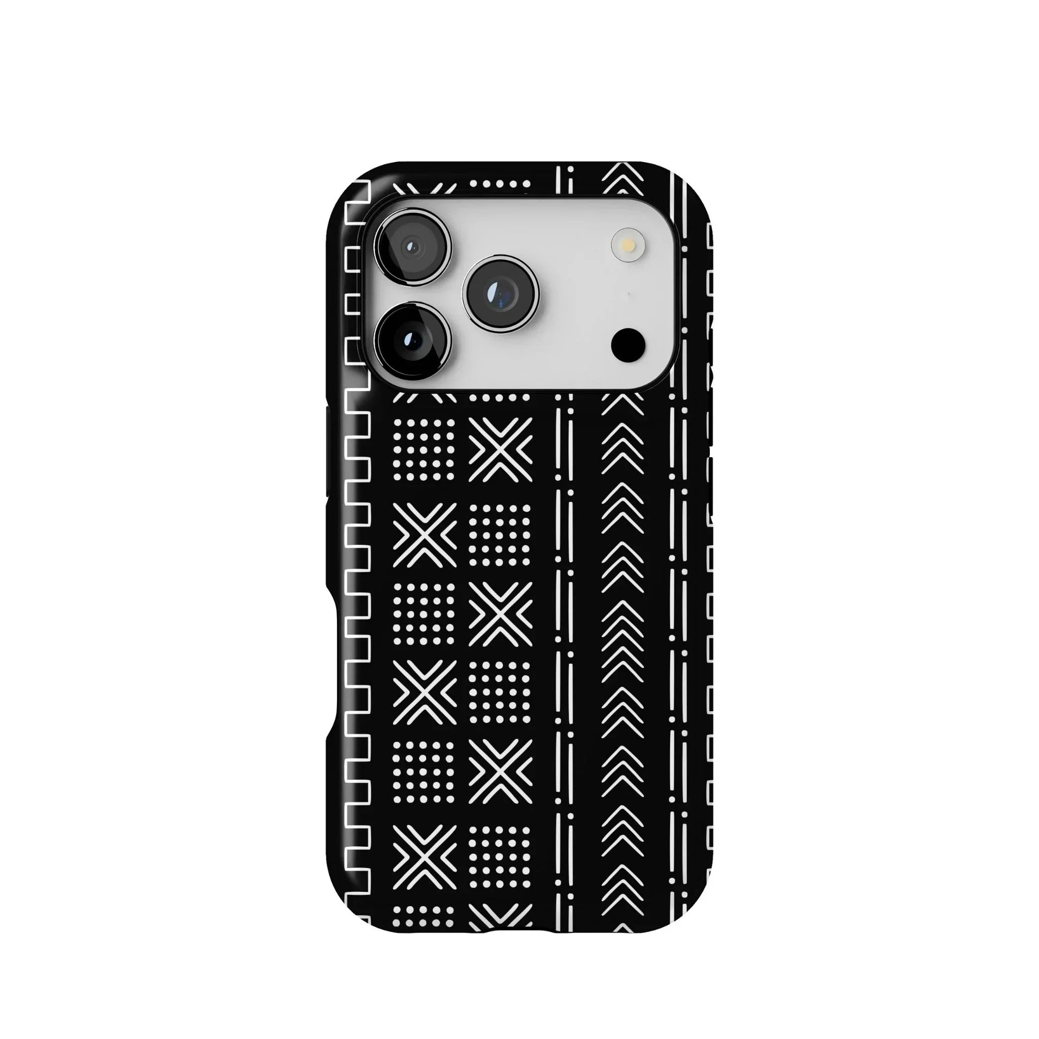 African Mud Cloth Tough iPhone Case - The Global Wanderer