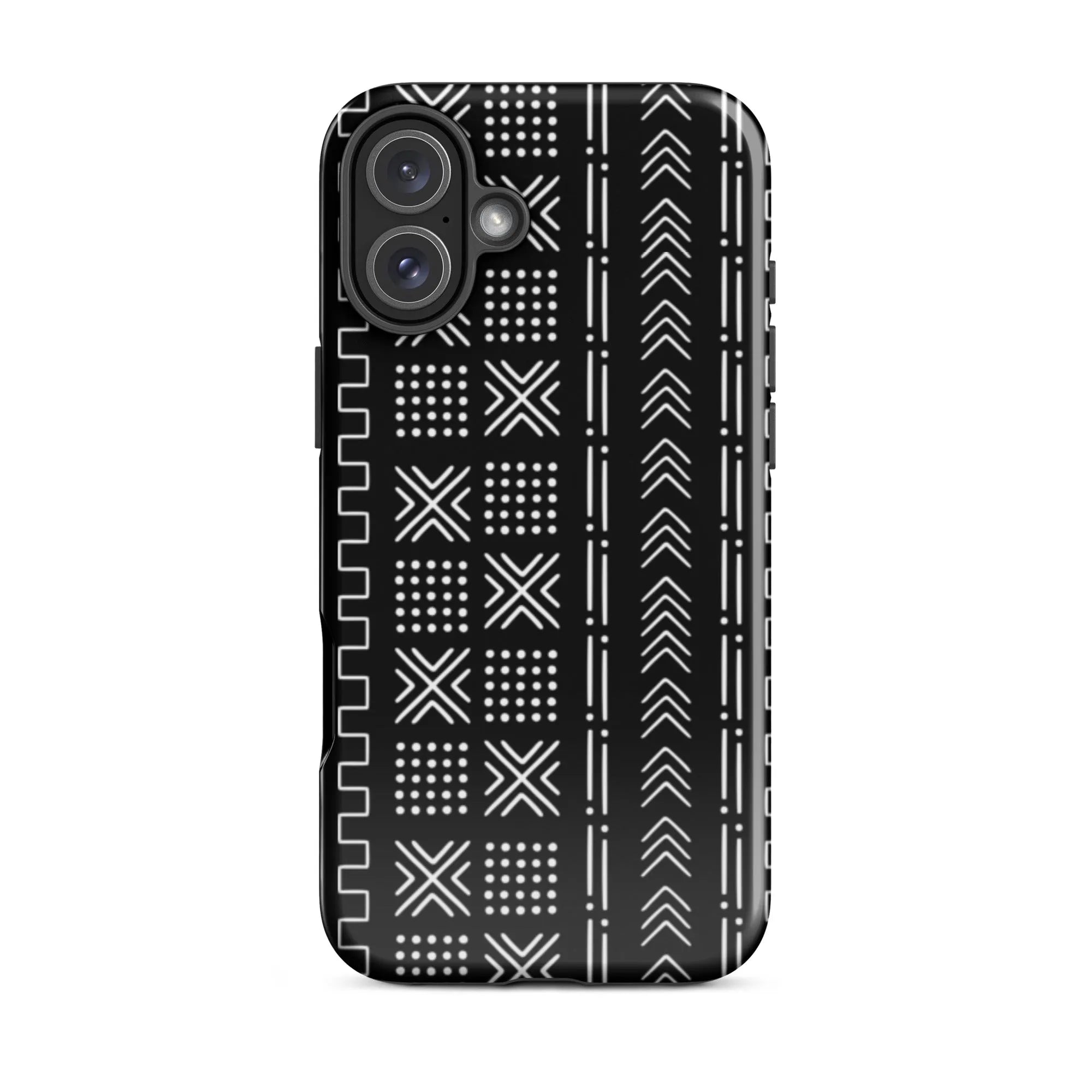 African Mud Cloth Tough MagSafe iPhone® Case - The Global Wanderer