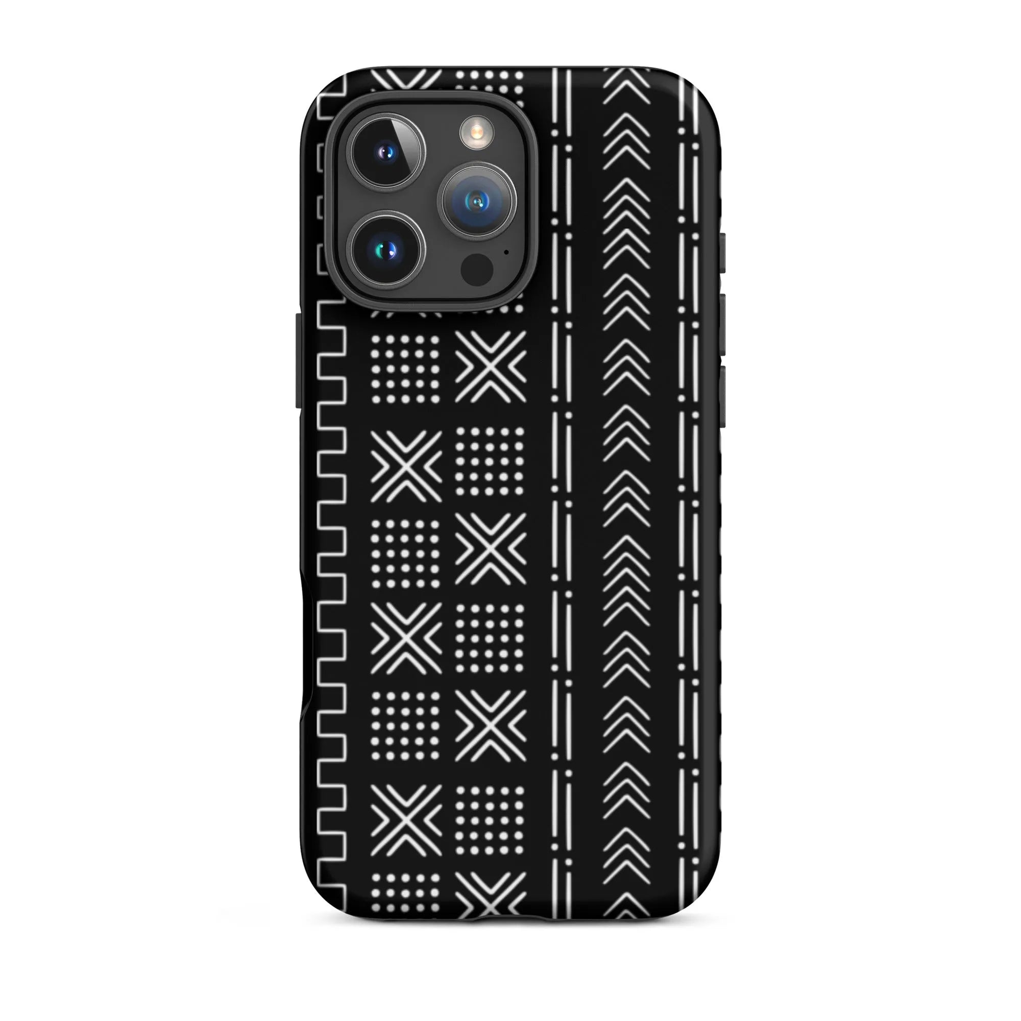 African Mud Cloth Tough MagSafe iPhone® Case - The Global Wanderer