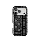 African Mud Cloth Tough iPhone Case - The Global Wanderer