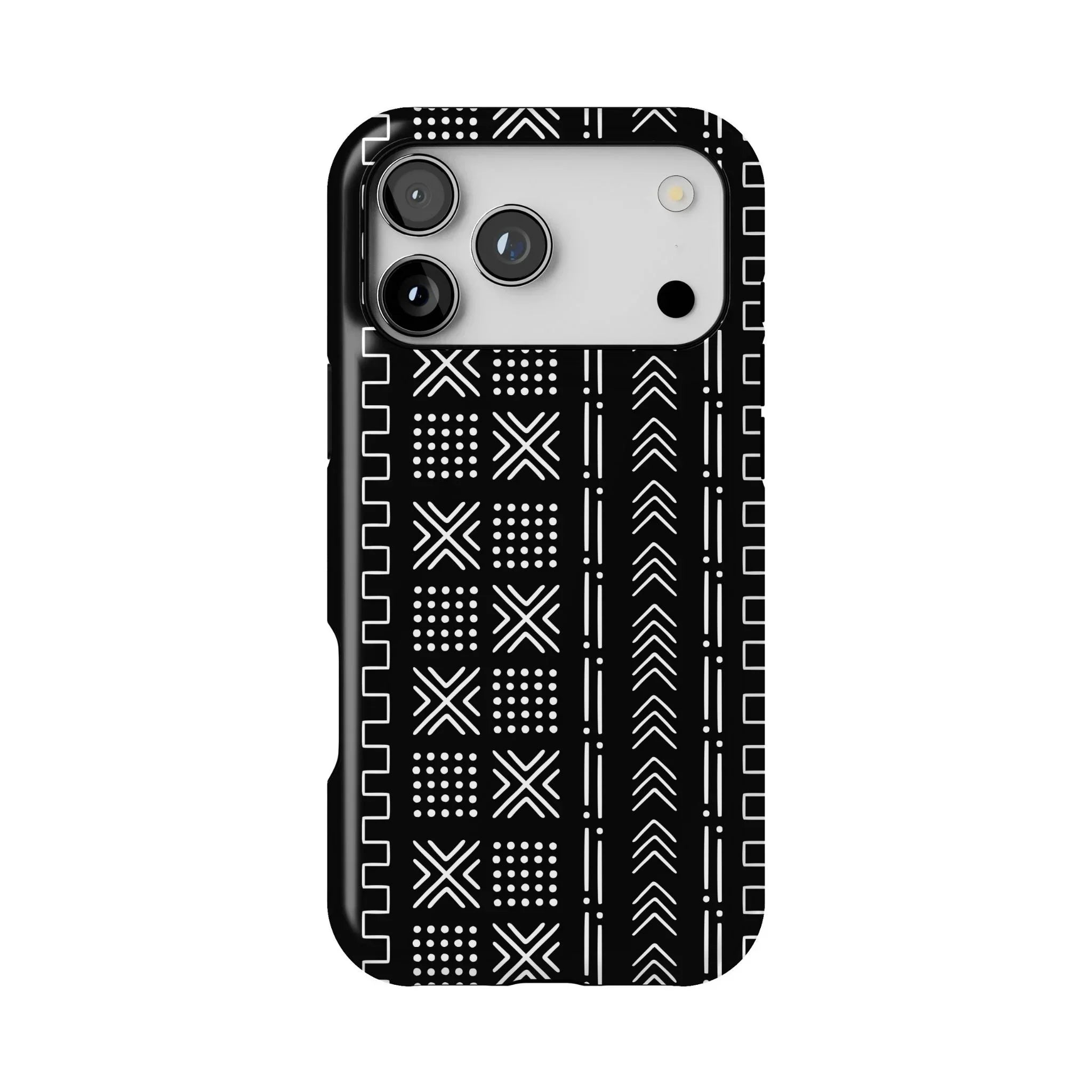 African Mud Cloth Tough iPhone Case - The Global Wanderer