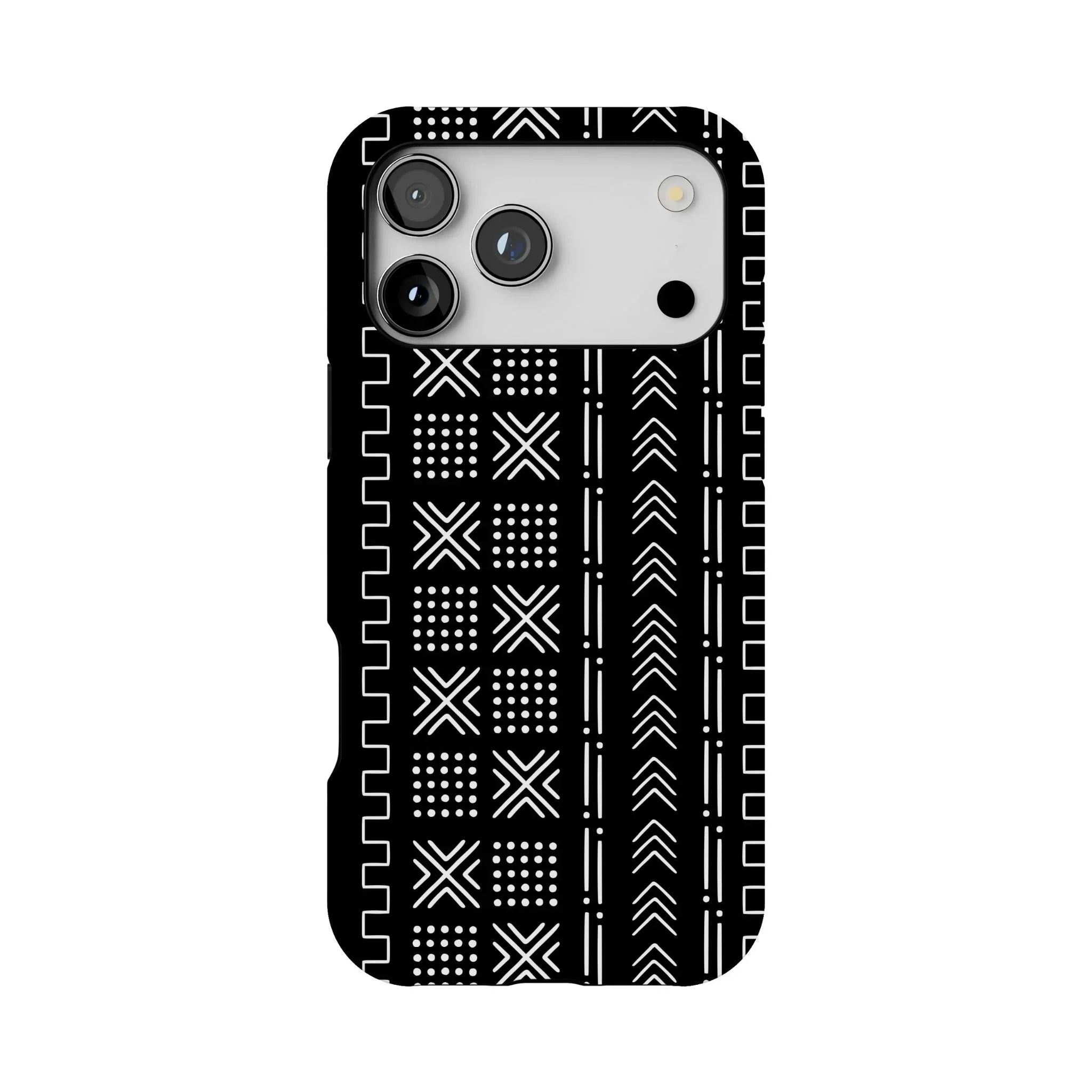 African Mud Cloth Tough iPhone Case - The Global Wanderer